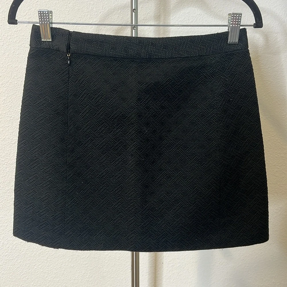 Jill Stuart Collection Textured Mini Skirt
